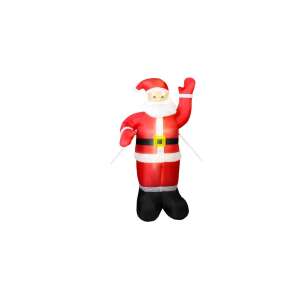 Inflatable Santa Claus Christmas decoration, 180cm tall, waving, red and white, outdoor decoration - Outdoor Christmas decoration