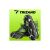 Trizand anti-slip shoe spikes on hiking boots with logo