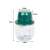 Green electric food chopper with dimensions