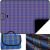 Picnic Blanket with Handle, Waterproof, Blue Gingham, 180 x 145 cm 76377940