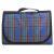 Picnic Blanket with Handle, Waterproof, Blue Gingham, 180 x 145 cm 76377940