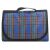 Picnic Blanket with Handle, Waterproof, Blue Gingham, 180 x 145 cm 76377940
