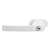 MT Malatec window handle with lock, white, 2 keys