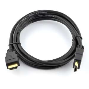 HDMI cable 1.4, 1.5m, black, for connecting devices to TV, monitor, projector - HDMI Cable