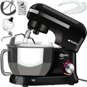 Kitchen robot, mixer cu 8 vitesse, 3 capete inlocuibile + CADOU cu punga de spuma si capete decorative