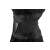 Neoprene slimming shaping belt, universal size, black, side view