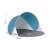 Pop up awning beach tent, 145x100x70 cm, turquoise - grey 99246201