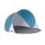 Pop up awning beach tent, 145x100x70 cm, turquoise - grey 99246201