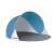 Pop up awning beach tent, 145x100x70 cm, turquoise - grey 99246201