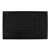Black silicone bar mat, 45x30cm