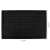 Black silicone bar mat, 45x30 cm, non-slip, drip mat for glasses and dishes, with dimensions