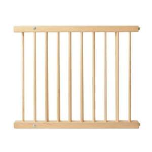 Malatec Safety Gate, Wood, Adjustable Width 72-122 cm, Pine, 2 Mounting Options