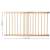 Malatec safety gate, pine wood, adjustable width 72-122 cm, natural color, showing dimensions