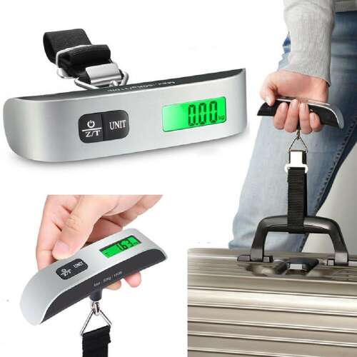 Digitális kézi bőröndmérleg / poggyász súlymérő (BBM)