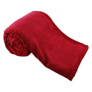 Kellemes tapintású puha plüss takaró - piros, 150*200cm (BBCD) 58077284 Plédek