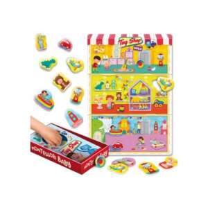 Montessori Baby Box Toy Shop, a 3D box toy for toddlers, featuring a toy shop theme with interactive elements and a variety of toys to play with - Developmental Toy for Baby