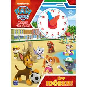 Paw Patrol Mancs őrjárat - Épp időben könyv, gyerekeknek, időmérés, Nickelodeon - Mancs Őrjárat