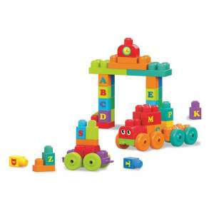 Mega Bloks ABC Lernzug Set, bunte Bausteine für Kleinkinder - Mega Bloks