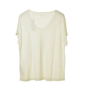 s. Oliver tricou alb din in pentru femei – 40 135858765 - Îmbrăcăminte pentru femei