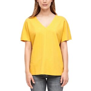 s. Oliver galben, tricou pentru femei cu gât în V – 36 128088948 - Îmbrăcăminte pentru femei