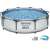 Bestway Steel Pro MAX 305x76cm fémvázas medence, talajszint feletti medence, kerek medence, használati útmutatóval és folttal