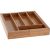 Excellent Houseware - Bambusz Evőeszköztartó - Bővíthető - 28-45cm 134007135