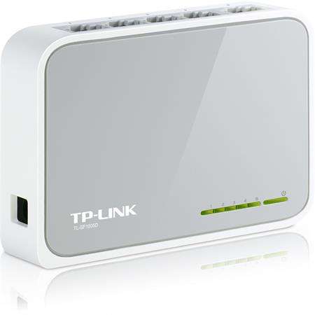 TP-Link TL-SF1005D V15 switch-uri Gestionate Fast Ethernet (10/100) Alb
