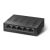Angled view of TP-LINK LS1005G 5-Port Gigabit Ethernet Switch