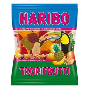 Haribo Tropifrutti gumicukor, 1 kg-os csomag - Édesség