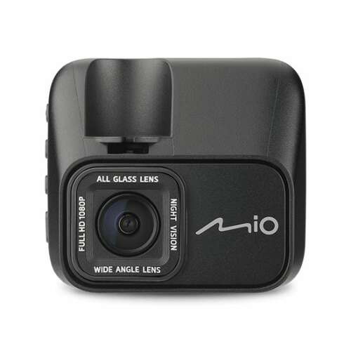 Mio MiVue C545 dash cam with lens details