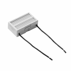 Shelly Bypass smart relay accessory, 3/4 view - Shelly