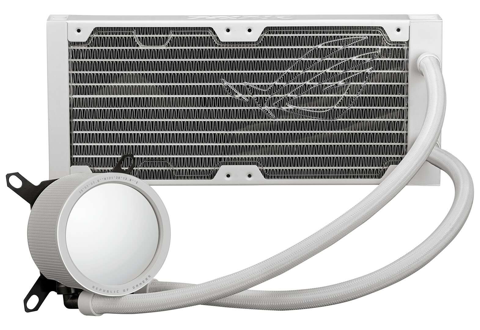 ASUS ROG Ryuo III 240 ARGB White Edition vízhűtő készlet 12 cm Fehér