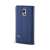 Samsung Galaxy A13 5G / A04s dark blue flip case with magnetic closure and card holder, side view