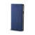 Samsung Galaxy A13 5G / A04s dark blue flip case with magnetic closure and card holder, side view
