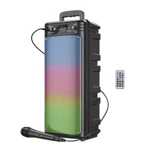 Boxa portabil, Hoco, 2x10W, 2200mAh, USB, 3.5mm, Microfon, Negru 145446091 - Hoco Boxe Portabile