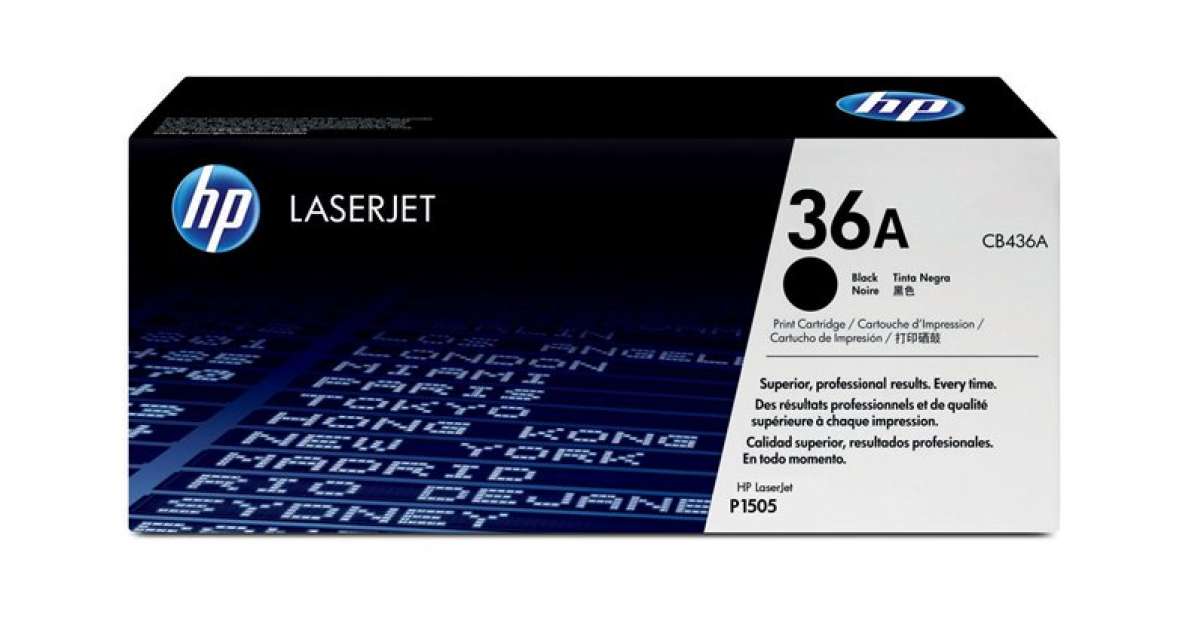 Bubprint Toner Kompatibel Mit HP CB436A - Ersatz Für LaserJet P1503, M1120 MFP