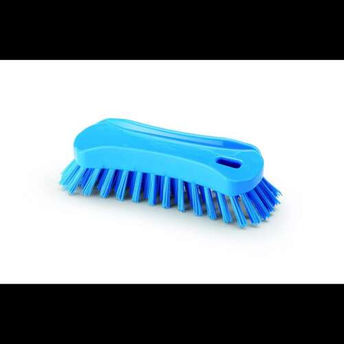 Aricasa/Igeax kék ergonómikus kézi kefe 0,5 mm sörtével