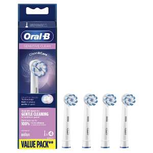 Oral-B EB60-4 Ersatzkopf 4 Stück Sens 76217321 Ersatz-Zahnbürste und Munddusche