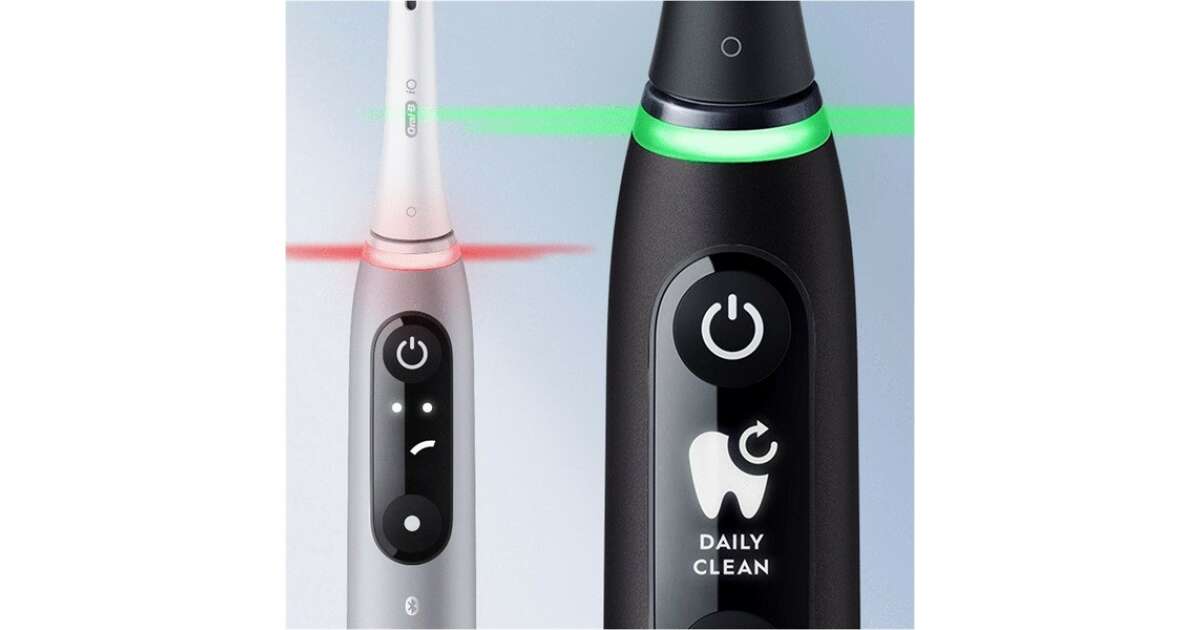 Oral-B iO Series 6 ブラック 本体 iOM6.1B6.0 BK iO Series 6 Electric Toothbrush, Black Lava | Oral-B