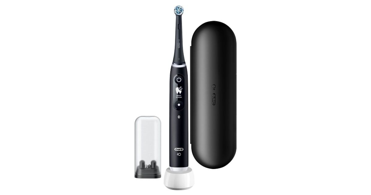 Oral-B iO6 Series Electric toothbrush, Black | Pepita.com