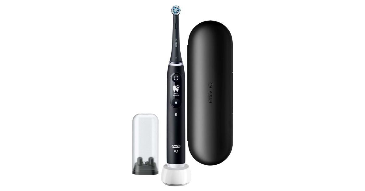 Oral-B iO6 Series Electric toothbrush, Black | Pepita.com
