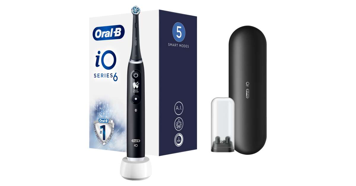 Oral-B iO6 Black | Pepita.com