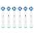 Oral-B Precision Clean elektromos fogkefe fejek, 6 db-os csomag