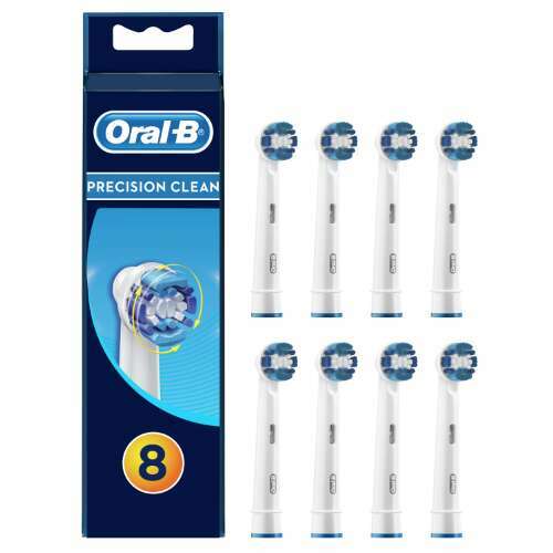 Oral-B EB20-8 Precision Clean Ersatzkopf 8 Regenbogen