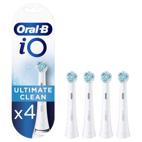 Oral-B iO Clean White Pótfej 4 db, Fehér