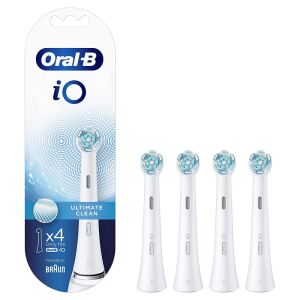 Zamjenske glave četkice za zube Oral-B iO Ultimate Clean - 4 komada - Braun