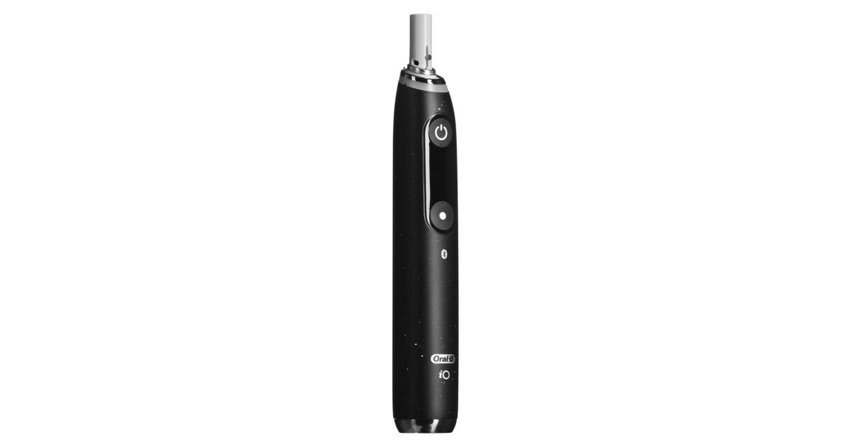 Oral-B iO10 Cosmic Black Electric Toothbrush, Black | Pepita.com