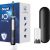 Oral-B iO Series 4 fekete elektromos fogkefe dobozzal, utazótokkal és töltővel