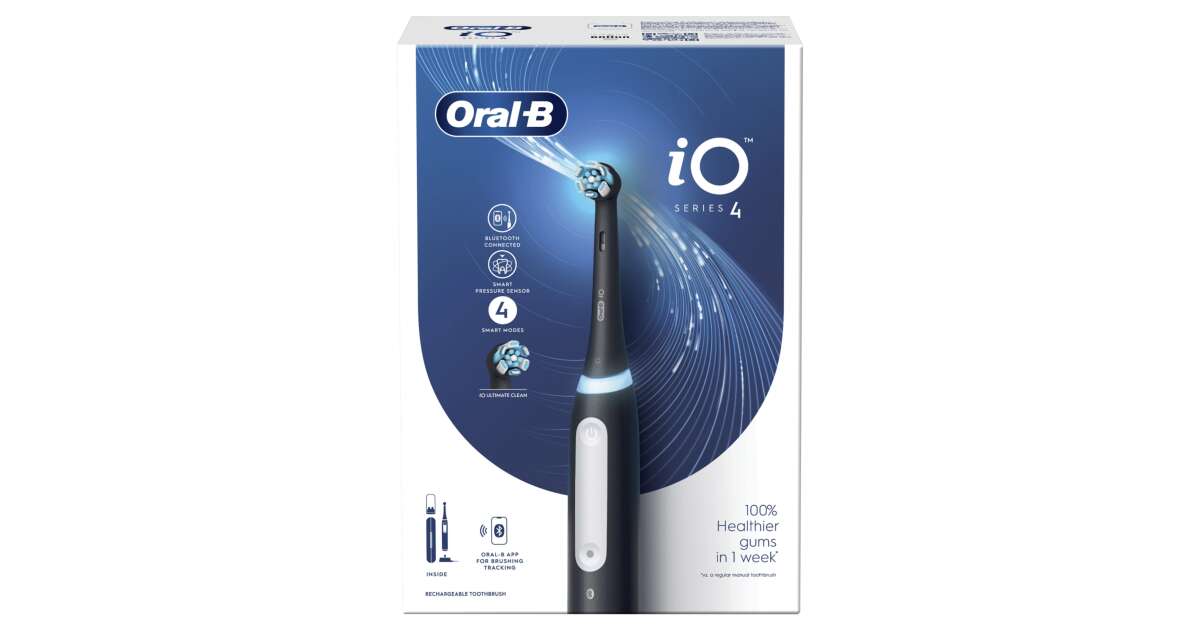 Oral-B iO4 Black & White (Duo Pack)