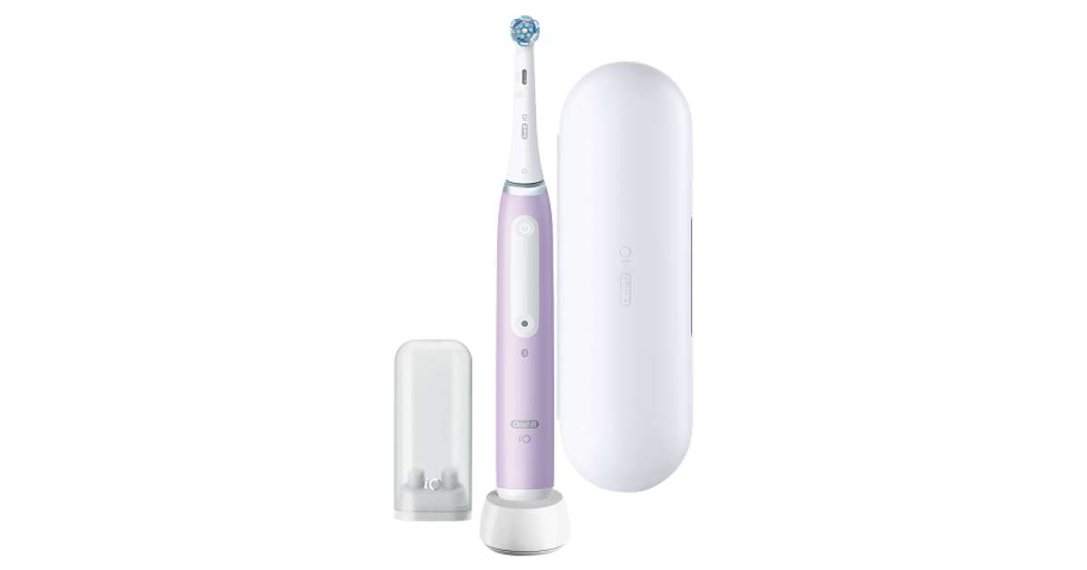 Oral B iO Series 4 Electric Toothbrush, Lavender ...